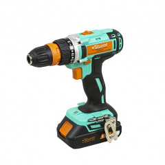 Дрель-шуруповерт аккумуляторная 18В, 2х2 Ач, 1500 об/мин Li-lon 1BatterySystem Sturm CD3618T