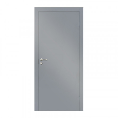 Дверь серая крашеная с притвором (в комплекте) М9*21 Олови