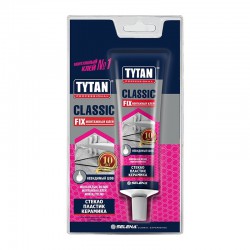 Монтажный клей каучуковый Tytan Professional CLASSIC FIX прозрачный 100 мл
