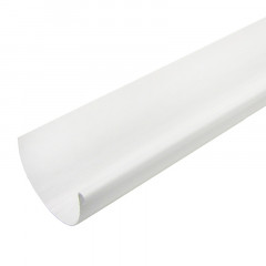 Желоб водосточный ПВХ 3м, белый Мурол