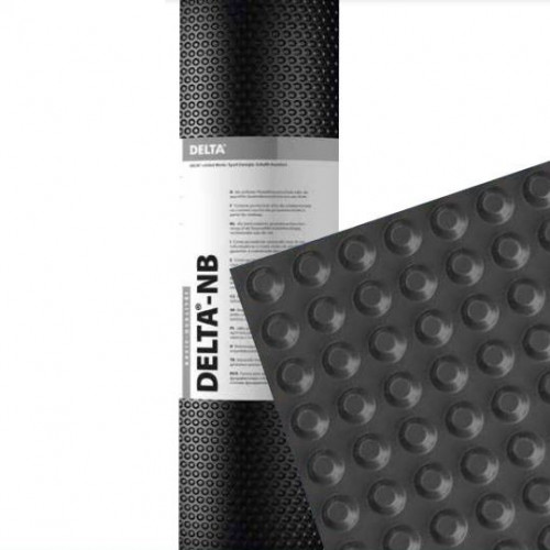Профилированная мембрана 8мм DELTA-NB 200кН/м2, 2x20м