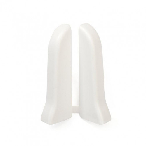 Заглушка правая для плинтуса Lexida 55, 001 Белый