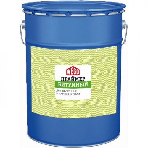 Праймер битумный универсальный 5 кг (железное ведро) WEGO