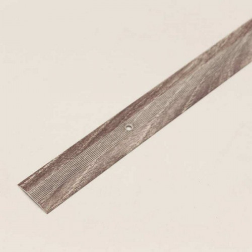 Стык универсальный 28х1800мм Дуб Марсель алюминиевый Русский профиль