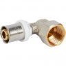 Угольник латунный пресс 16х1/2" внутренняя резьба Aquasfera 8007-01
