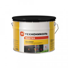 Мастика битумная AquaMast 10кг для фундамента Технониколь