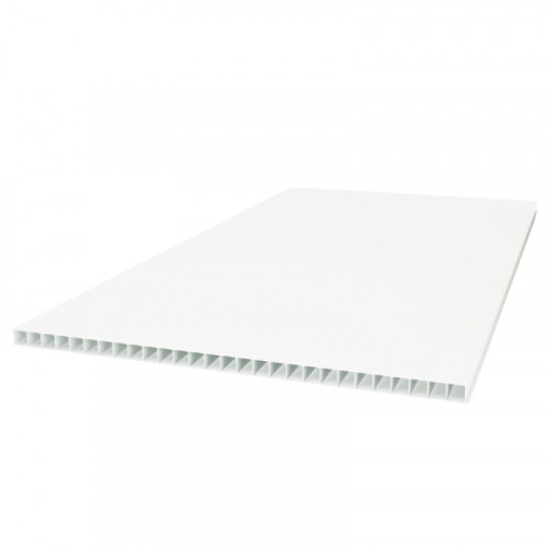 Сотовый поликарбонат 8мм Белый 2,1х6м UltraPlast 0,95кг/м2