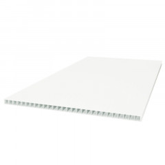 Сотовый поликарбонат 8мм Белый 2,1х6м UltraPlast 0,95кг/м2