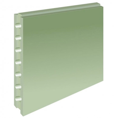 Пазогребневая плита (ПГПВ) ВОЛМА 667х500х80мм пустотелая, влагостойкая