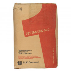 Цемент I 42,5 Н, 35кг Сухой Лог (Красный мешок Festmark 500)