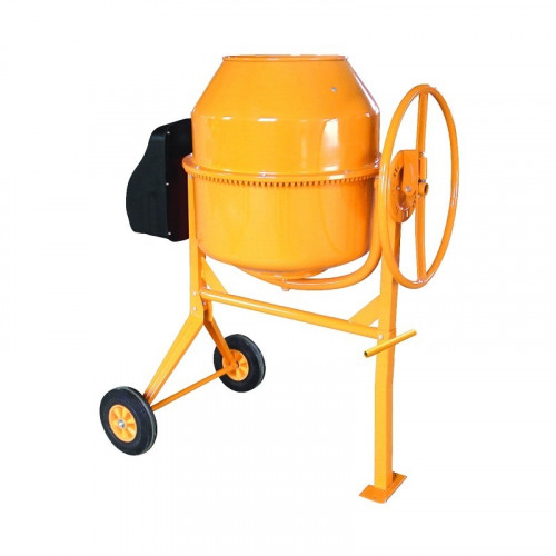 Бетономешалка 200л 800Вт, чугунный венец, Бибер 99303