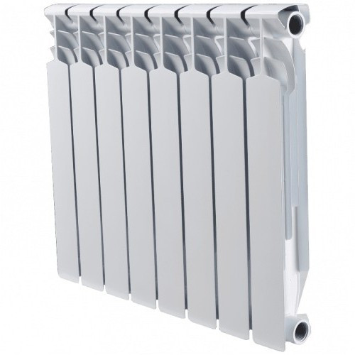 Радиатор алюминиевый 350*80, 8 секций Faliano