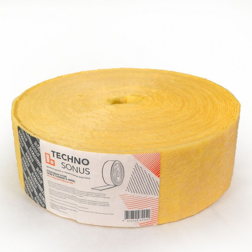 Лента Вибродемпфирующая СтопЗвук V-100 (30м x 100мм x 4мм) ТехноСонус
