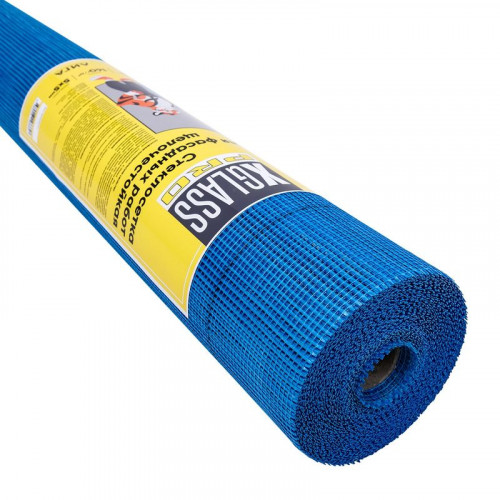 Сетка стеклотканевая фасадная 5х5мм (1х50м) 160 г/м2, X-Glass