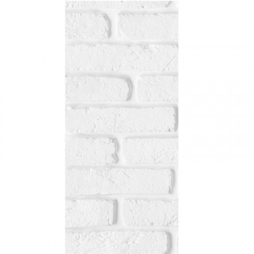 Панель ПВХ Кирпич белый (347) 2600*250*7мм