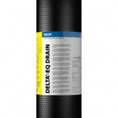 Дренажная мембрана 9мм DELTA-EQ-Drain 250кН/м2, 2,4x12,5м