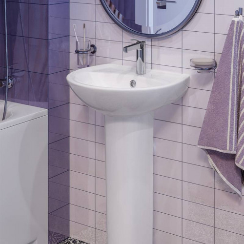 Умывальник Аттика 48 470х405х180мм, без крепления, SANITA