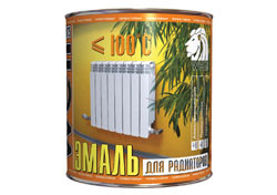 Эмаль для радиаторов белая 0,9кг  WELLpaints