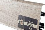 Плинтус Arbiton INDO 70, 42 Дуб Песочный, 2500х70х26мм