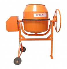 Бетоносмеситель Б-130ЧВ (220В/50Гц, 600Вт, 130 литров, чугунный венец) ПРОГРЕСС