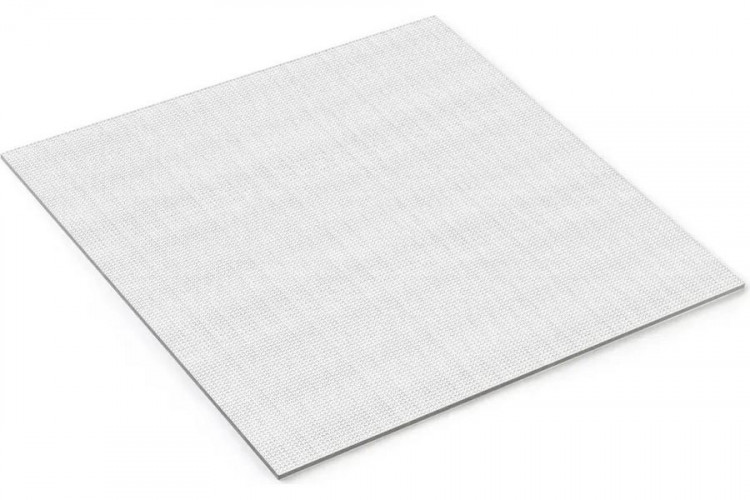 Монолитный поликарбонат 590х590х2 мм Призма прозрачный Новаттро