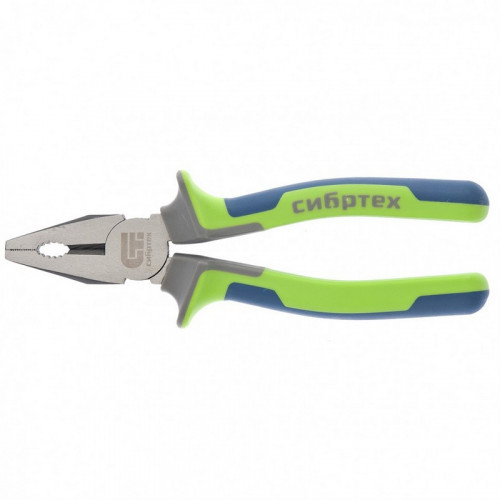 Плоскогубцы 200мм комбинированные фосфатированные, Сибртех 17055