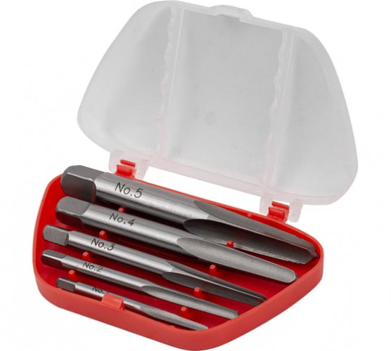 Экстракторы 3-19мм/М3-М18, вороток, 6 предметов 35-5-952