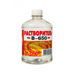 Растворитель 650 0,5л Вершина