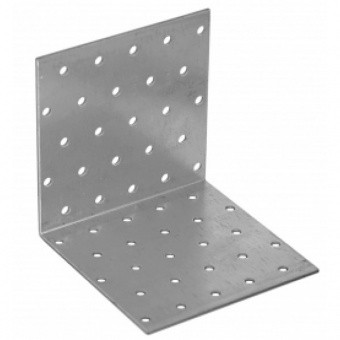 Крепежный уголок оцинкованный 80х80х80х2мм