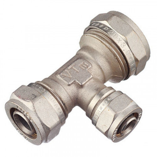Тройник обжимной 26*16*20мм Valtec VTm.331.N.261620