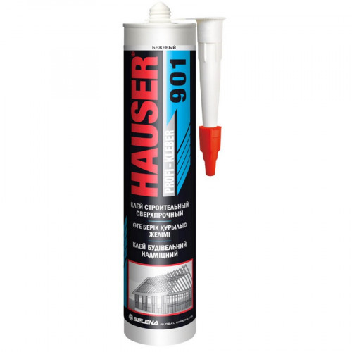 Жидкие гвозди Hauser 901 клей сверхпрочный бежевый 260 мл