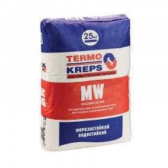 Клеевая смесь для минваты Termokreps MW цементная, 25 кг