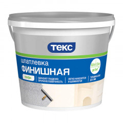 Шпатлевка латексная финишная, белый ТЕКС Профи 1.5 кг