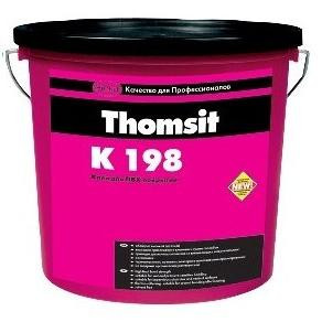 Контактный водно-дисперсионный клей для ПВХ покрытий Thomsit K 198, 13кг