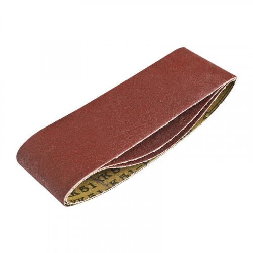 Лента шлифовальная бесконечная Р100 75*457мм, Patriot 820010004, 3шт