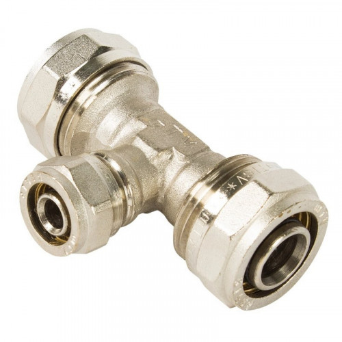 Тройник обжимной 26*16*26мм Valtec VTm.331.N.261626