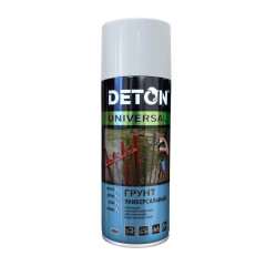 Грунт аэрозольный алкидный черный 520мл DETON DTN-A70822