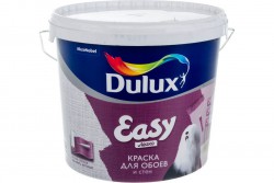 Краска для стен и обоев белая матовая Dulux Easy BW 5л
