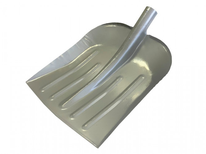 Лопата снеговая, оцинкованная, 330х380мм, без черенка 69-0-400