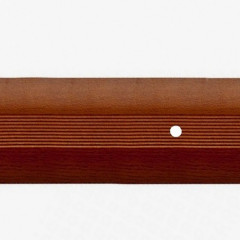 Угол 24х10х900мм Вишня Деревенская алюминиевый Русский профиль