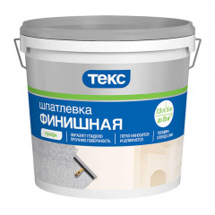 Шпатлевка латексная финишная, белый ТЕКС Профи 5 кг