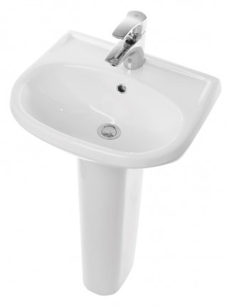 Раковина с пьедесталом Комфорт 840*470*390мм SANITA