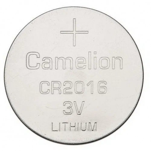 Батарейка литиевая CR2016, 3V Camelion 1593, 1шт