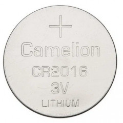 Батарейка литиевая CR2016, 3V Camelion 1593, 1шт