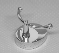 Крючок-вешалка двойной Frap F1605-2