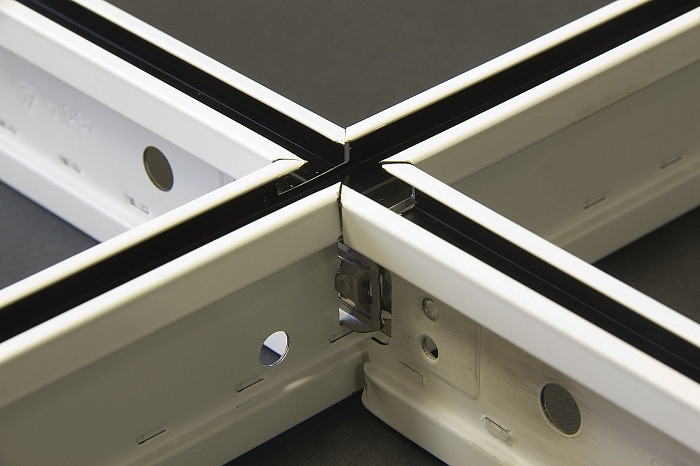 Профиль потолочный Т-образный 1200мм Т-14,5/41,5 белый Албес Struna