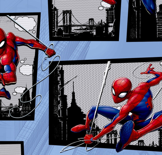 Обои виниловые на флизелиновой основе MARVEL Spider-man 10*1,06м E-D-006 Erismann