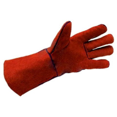 Краги сварщика спилковые утепленные пятипалые Трек