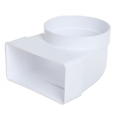 Соединитель угловой 90 градусов внутренний D100 60х120мм 612СК10ФП Era