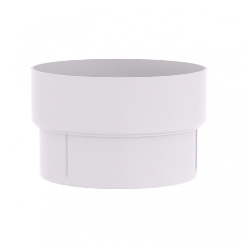 Муфта водосточной трубы ПВХ, Белый Grand Line Standart D120/90